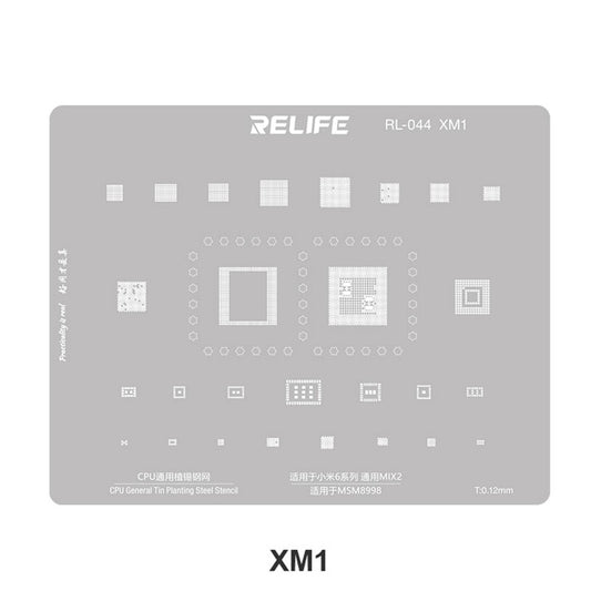 BGA-verkko Relife RL-044 V2.0 Xiaomi-sarjan suorittimille