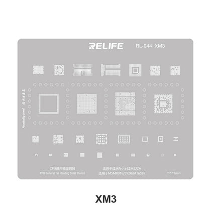 BGA-verkko Relife RL-044 V2.0 Xiaomi-sarjan suorittimille