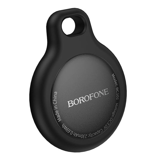 SmartTag Borofone BC101 Exquisite iOS-sarjalle, Musta
