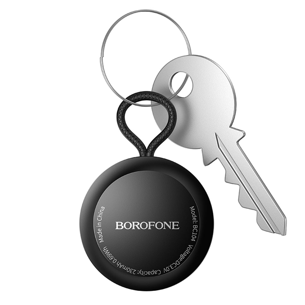 Borofone SmartTag BC104 iOS-sarjalle, musta