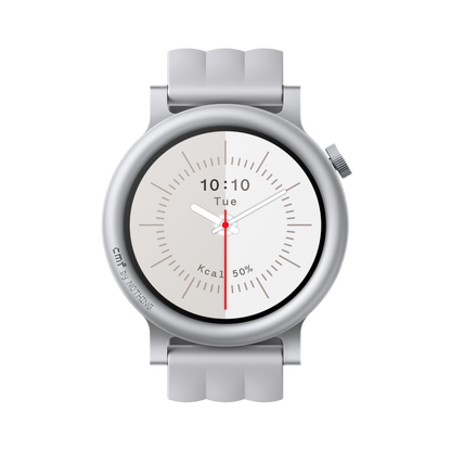 Smartwatch CMF by Nothing Watch 3 Pro, Vaaleanharmaa