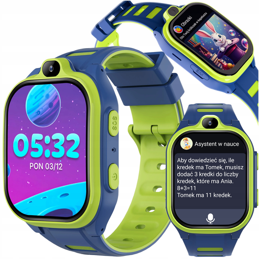 Älykello Forever Kids Boost KW-530 Call, Sininen