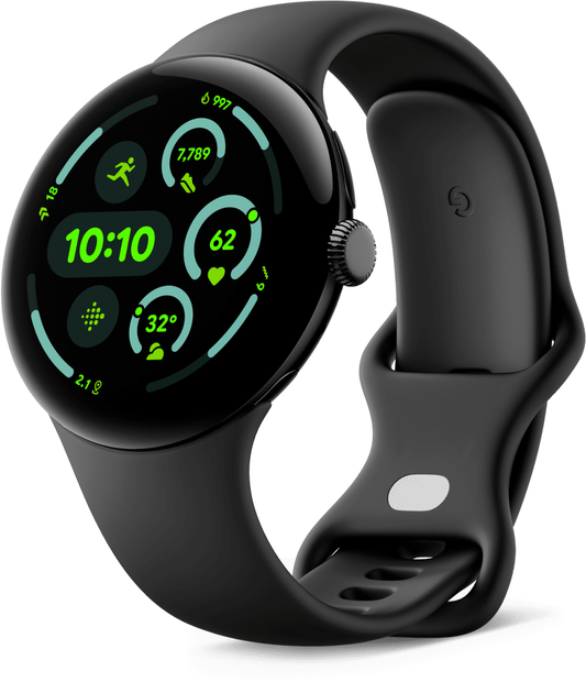 Google Pixel Watch 3 -älykello, 45 mm, musta GA05785-DE