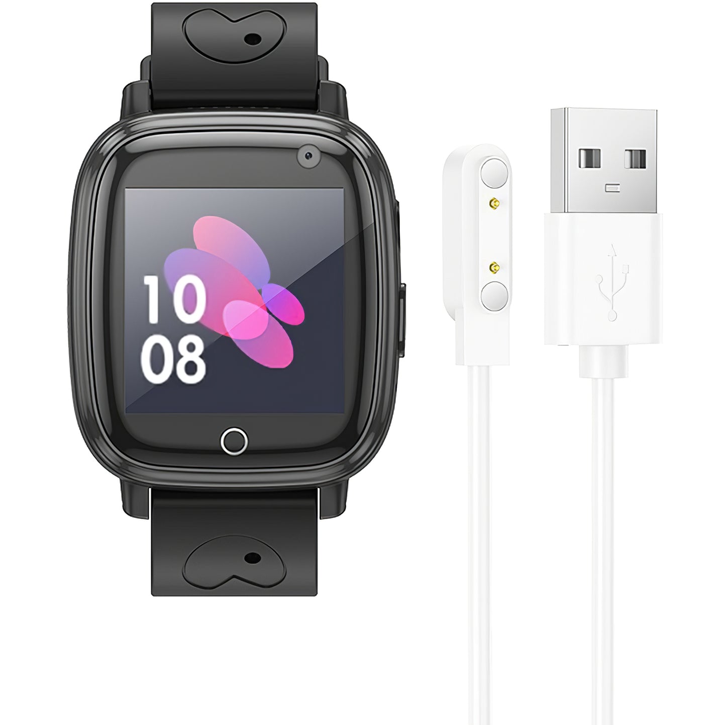 Smartwatch HOCO Y100 Kids Call, Musta