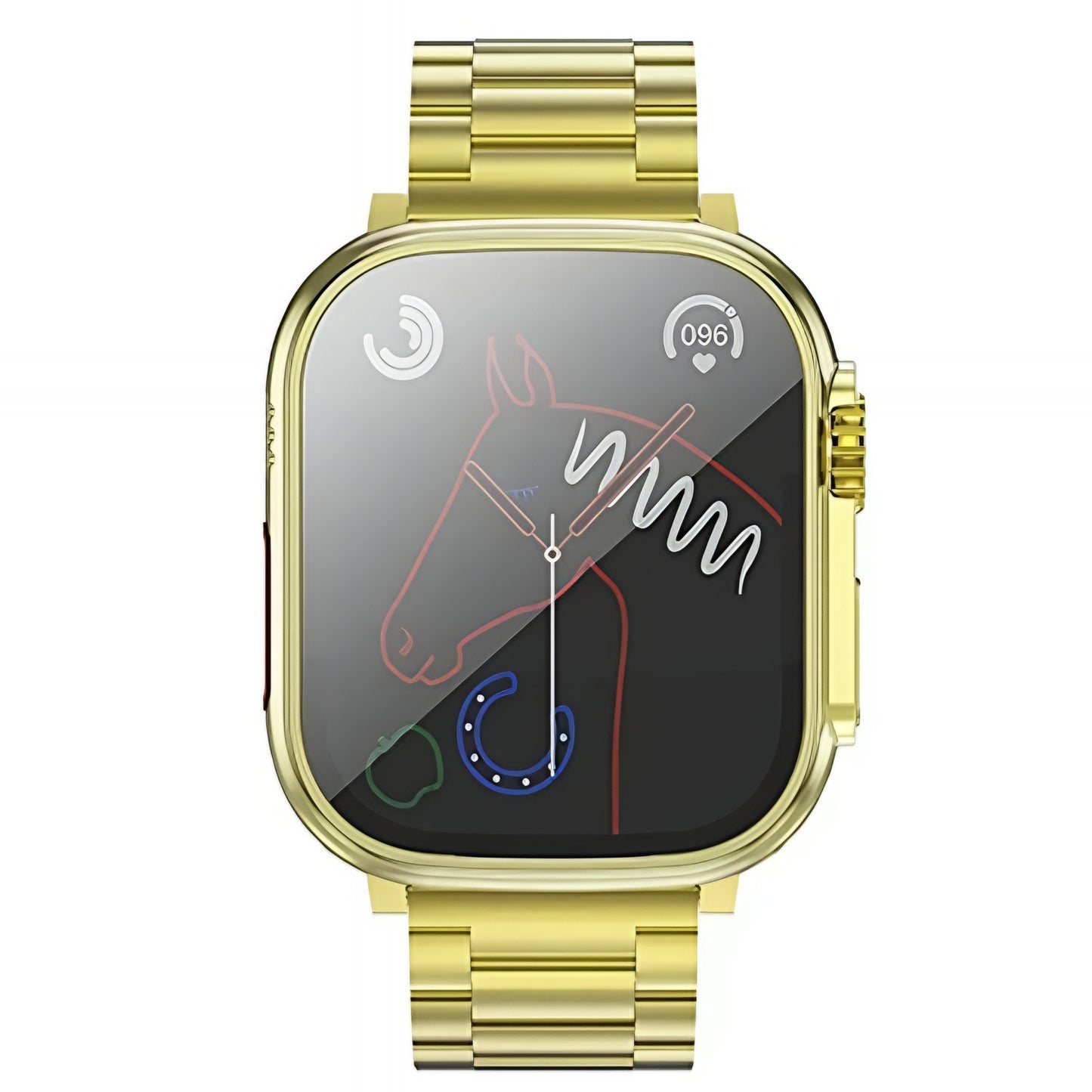 Smartwatch HOCO Y12 Ultra Call, Kulta