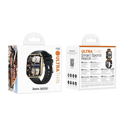 Smartwatch HOCO Y28 Call, Kulta