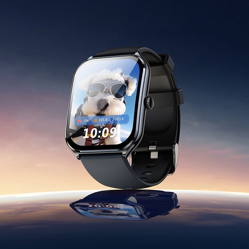 Smartwatch HOCO Y28 Call, Musta