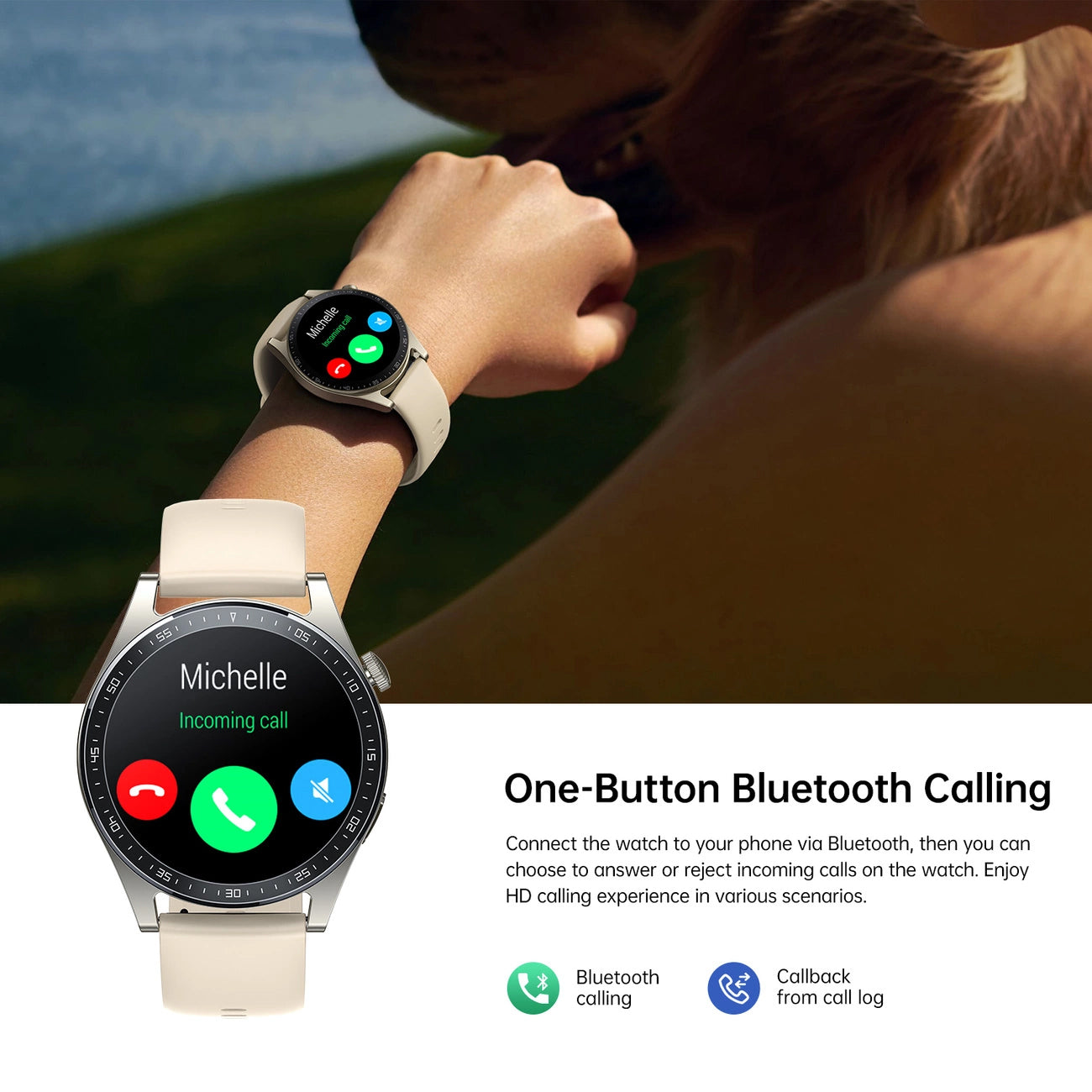 Smartwatch Joyroom JR-FC2 Call, Kulta