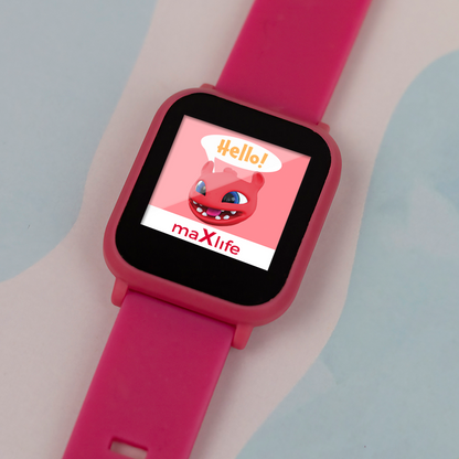 Smartwatch MaXlife Kids MXSW-200, Vaaleanpunainen
