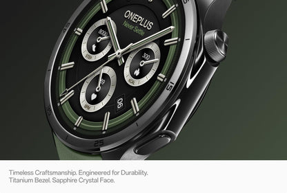 Älykello OnePlus Watch 3, 46mm, Vihreä, Uudelleenpakattu 5491100341
