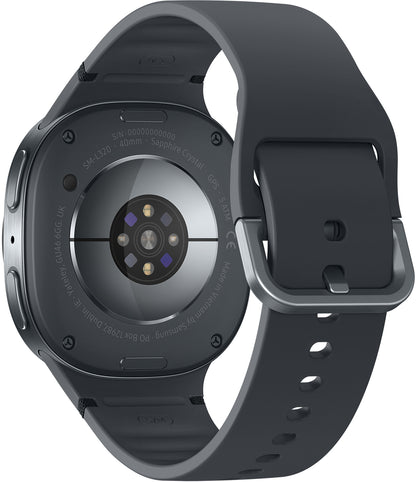 Älykello Samsung Galaxy Watch8, 40mm, LTE, Musta, Uudelleenpakattu SM-L325FDAAEUE