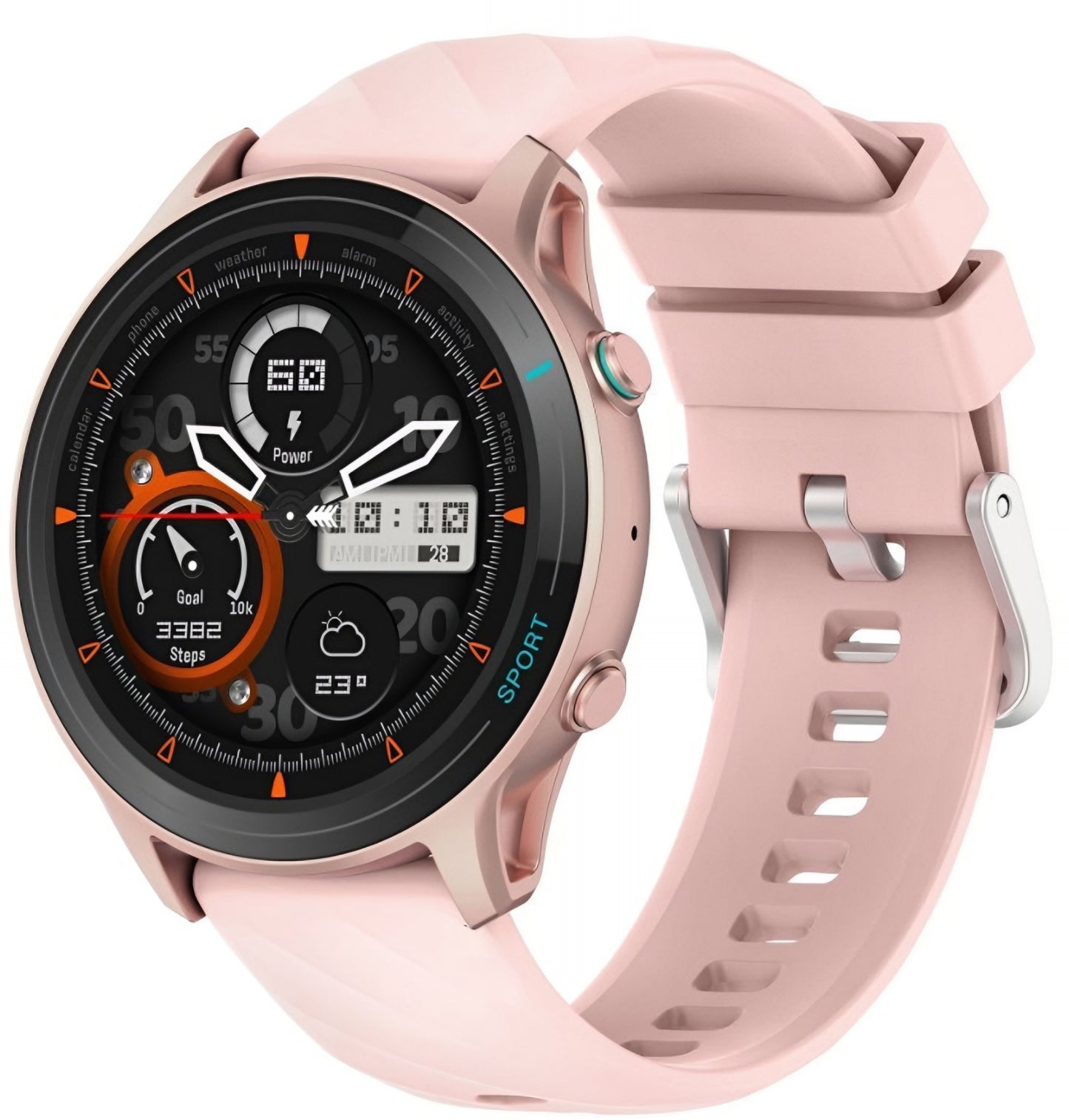 Smartwatch Titmo O-100 Call, Vaaleanpunainen