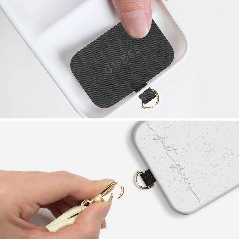 Guess Crossbody -puhelinnyöri, Universal, Beige