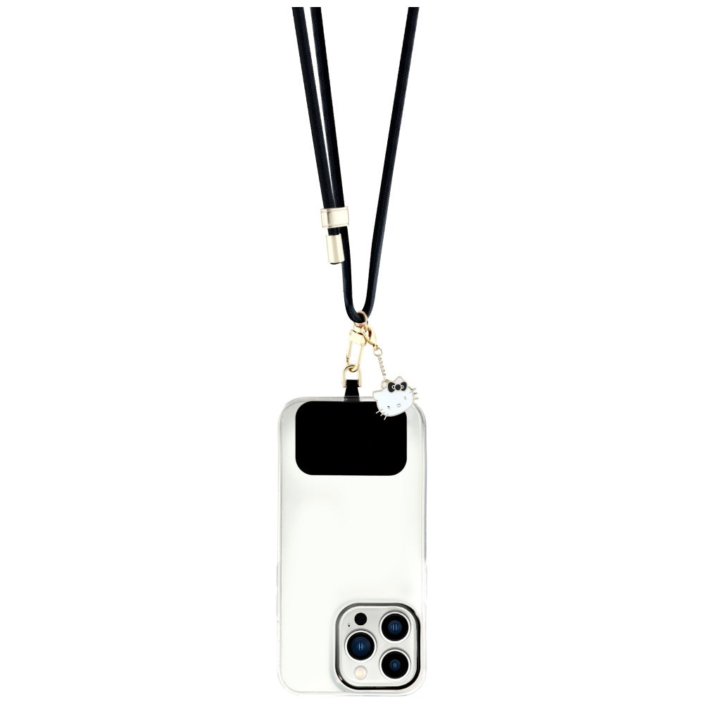 Hello Kitty Crossbody -puhelinnaru, musta
