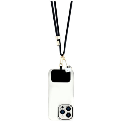 Hello Kitty Crossbody -puhelinnaru, musta