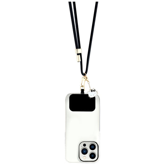 Hello Kitty Crossbody -puhelinnaru, musta