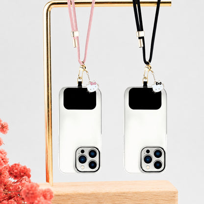Hello Kitty Crossbody -puhelinnaru, musta