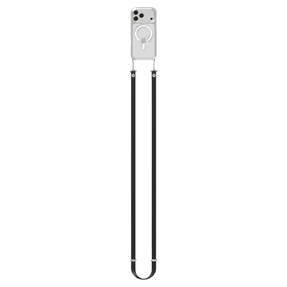 Spigen DA30L Puhelinnyöri, Musta AFA10614