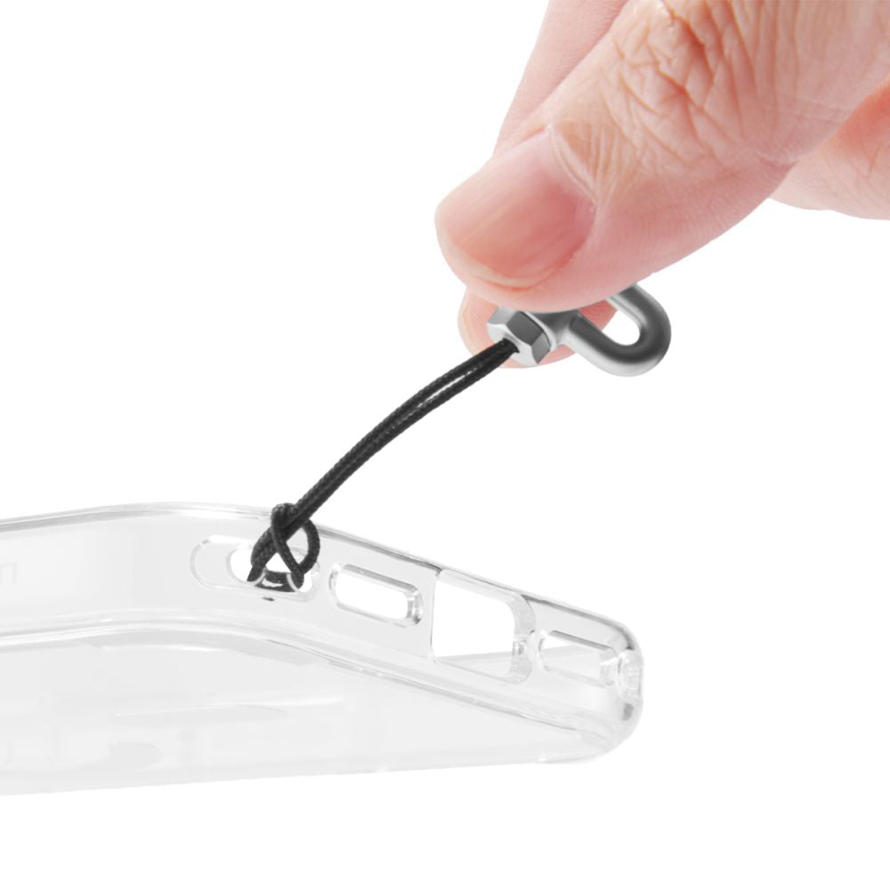 Spigen DA30L Puhelinnyöri, Musta AFA10614