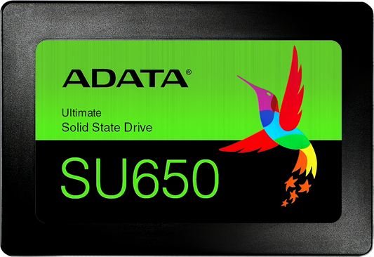 Solid State Drive (SSD) Adata SU650 Ultimate 3D, 1TB, 2,5 tuumaa, SATA III ASU650SS-1TT-R