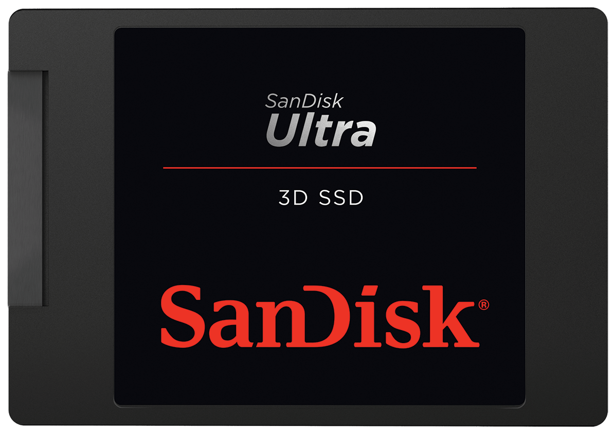 Solid State Drive (SSD) SanDisk Ultra 3D, 4TB, 2,5 tuumaa, SATA III SDSSDH3-4T00-G26