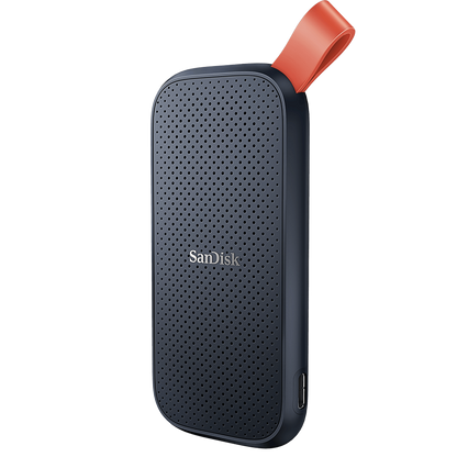 Solid State Drive (SSD Ulkoinen) SanDisk, 2TB, Musta SDSSDE30-2T00-G26