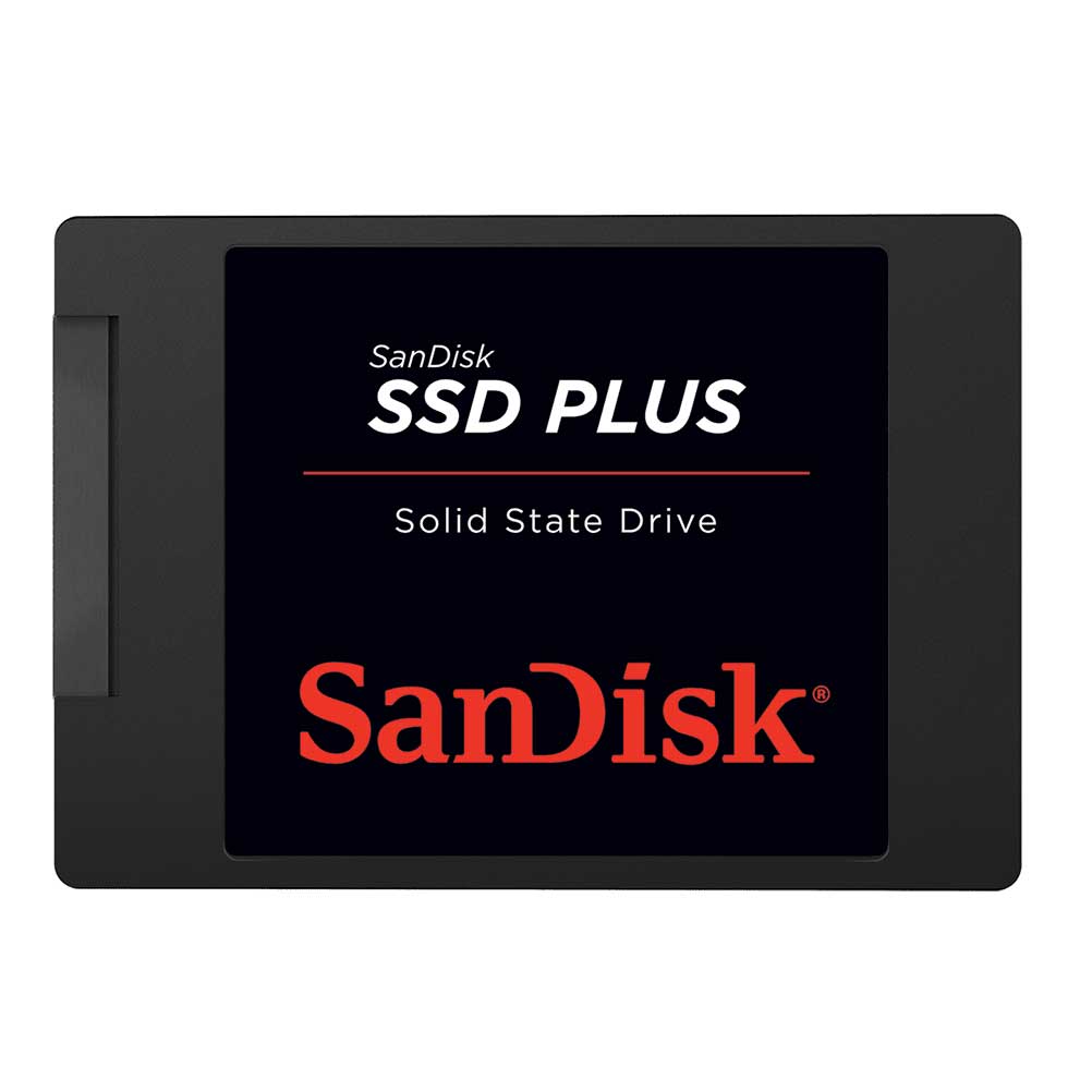 Solid State Drive (SSD) SanDisk Plus, 240GB, 2,5 tuumaa, SATA III SDSSDA-240G-G26