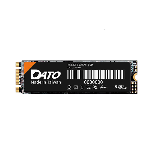 Solid State Drive (SSD) Dato, SATA III NGFF M.2 2280, 4TB, Musta DM700SSD-4TB