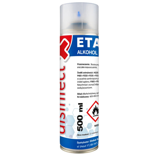 OEM Etyylialkoholin Puhdistussuihke, 500ml
