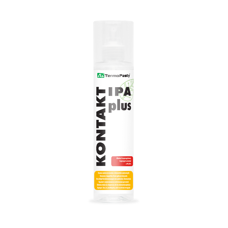 Spray Puhdistus Isopropyylialkoholi AG Termopastat Kontakt IPA Plus, 250ml ART.AGT-267