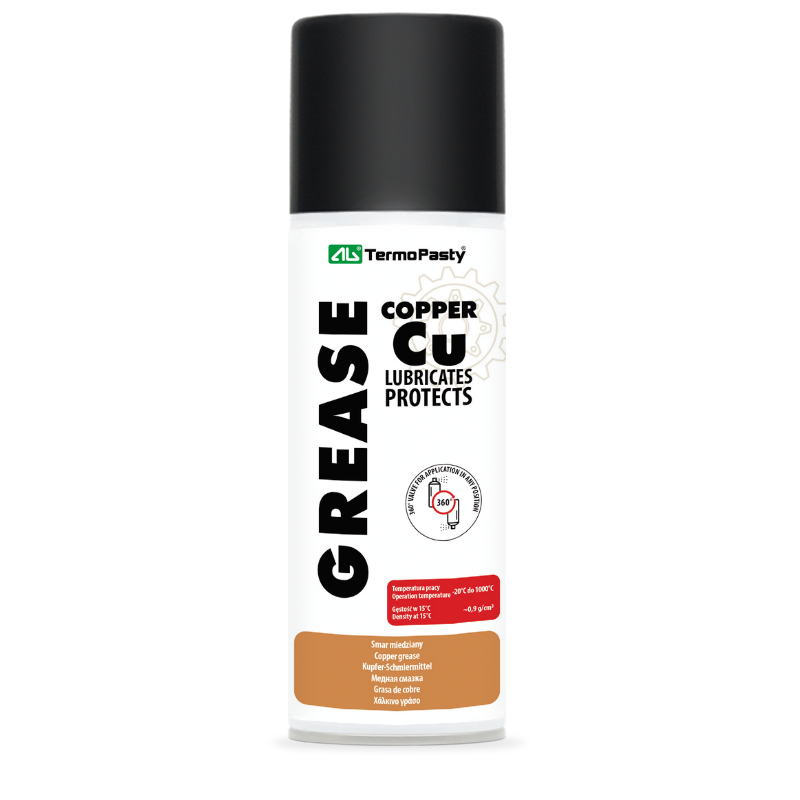 Tekninen voitelusuihke AG Termopasty Copper, 400ml ART.AGT-176