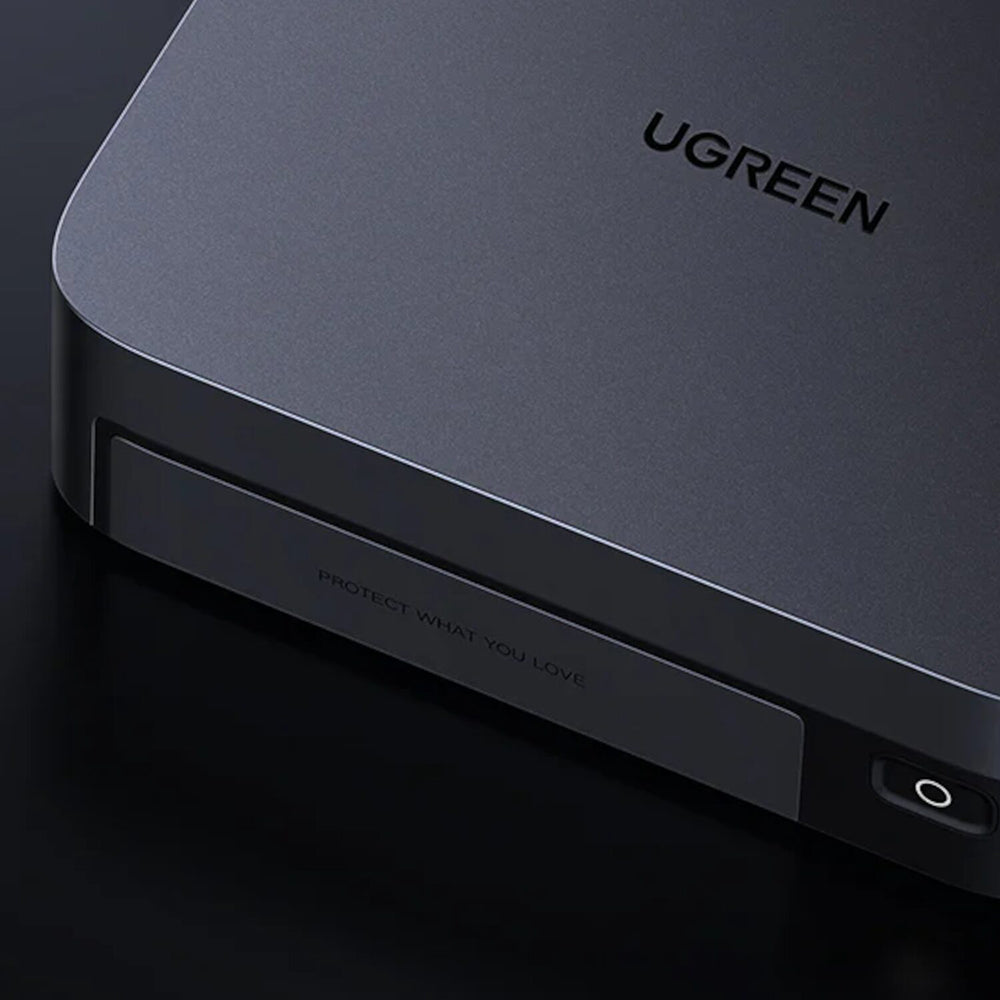 UGREEN DXP480T Plus digitaalisen sisällön hallintasema, musta