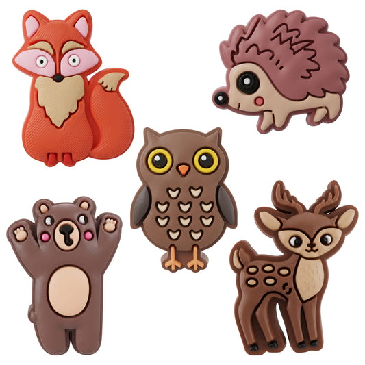 3D OEM Forest -tarra puhelimen/tabletin suojakuorelle, 5 kappaleen setti, monivärinen