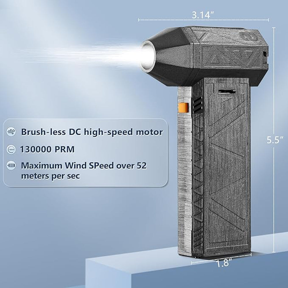 Techsuit YY01 Ilmapuhallin, 120W, Musta