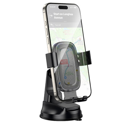 Auto Teline Borofone BH130 Follower Gravity, 6.1 tuumaa - 7 tuumaa, Musta