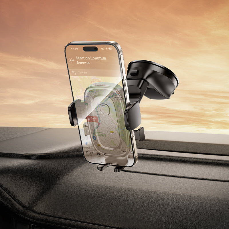 Auto Teline Borofone BH132 Follower, 4.5 tuumaa - 7 tuumaa, Musta