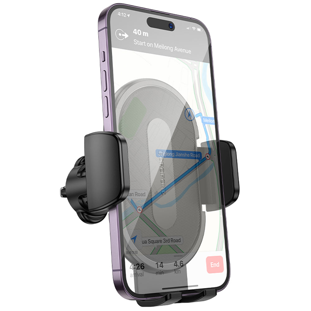 Auto Teline Borofone BH133 Rio, 4.5 tuumaa - 7 tuumaa, Musta