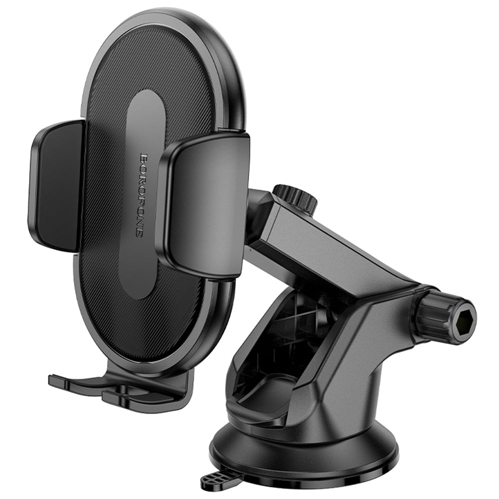 Borofone BH134 Rio Autoteline, 4.5 tuumaa - 7 tuumaa, Musta