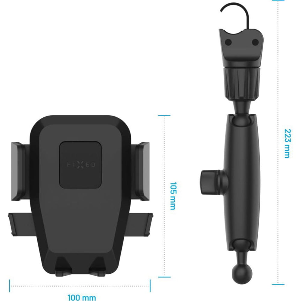 Auto Fixed Iconiq Mirror -teline, Universal, Musta