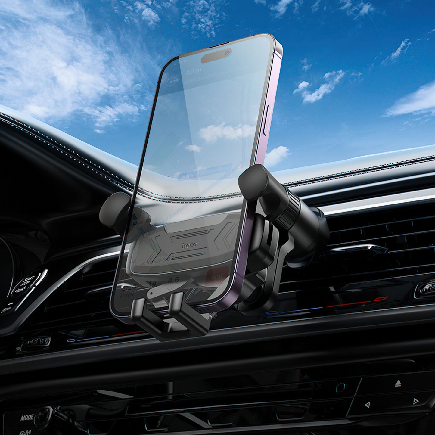 HOCO H66 Car Mount, Universal, Black