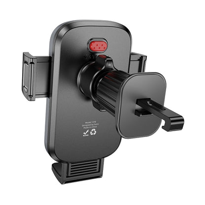 Auto HOCO H78 Vent -teline, Universal, Harmaa