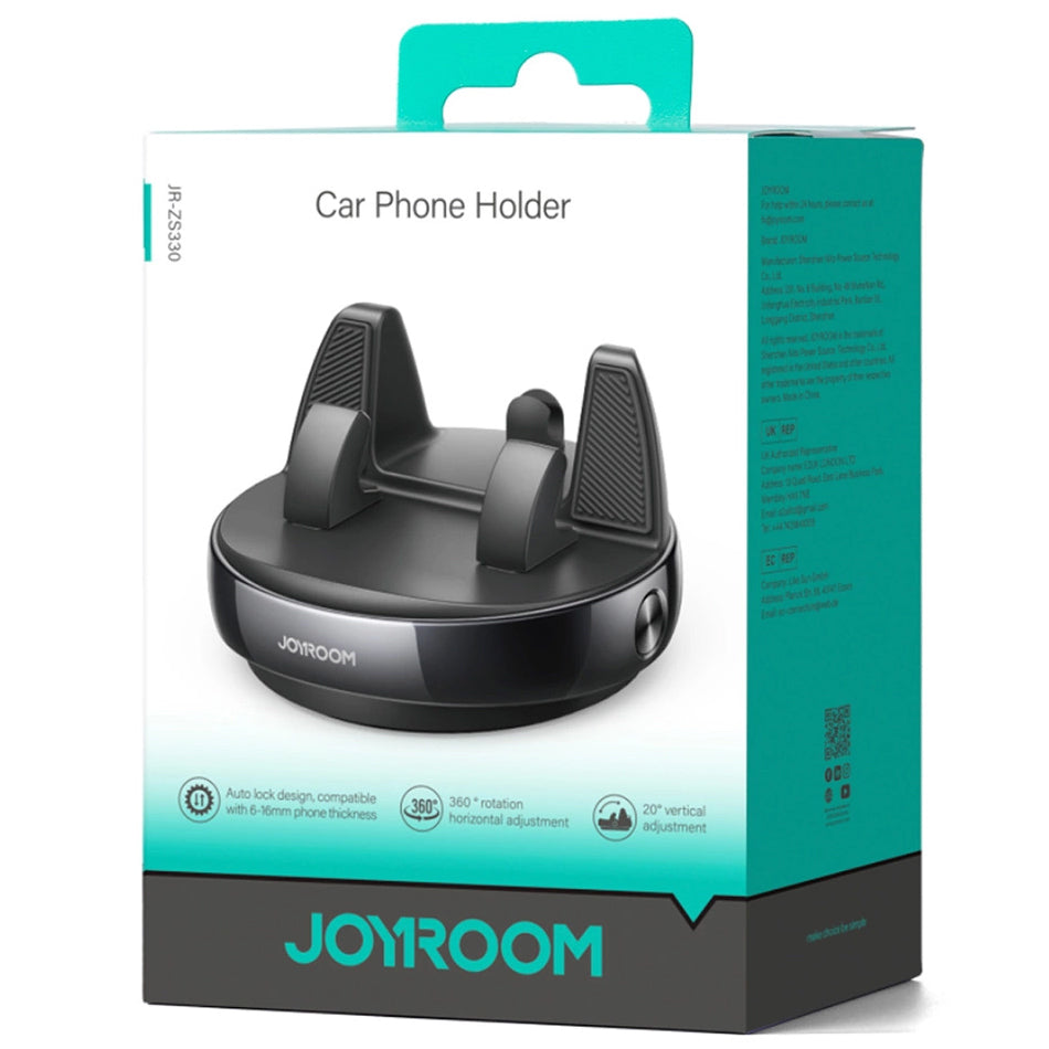 Autoteline Joyroom JR-ZS330, 4.7 tuumaa - 7 tuumaa, Musta