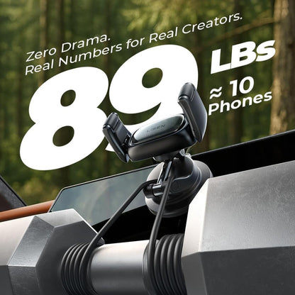 Lisen A609 Autoteline, 4 tuumaa - 7 tuumaa, Musta YL0225120003