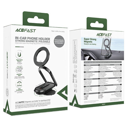 Magneettinen Autoteline Acefast D54, Universaali, Musta