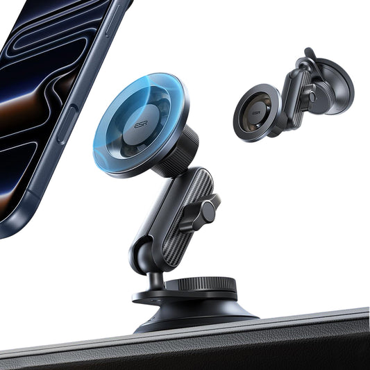 Magneettinen Autoteline ESR OmniLock Dash, Universaali, Musta