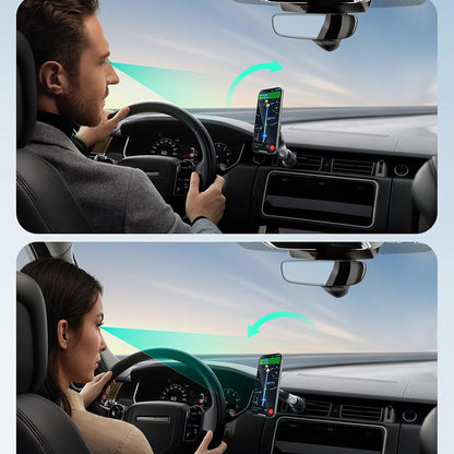 Magneettinen ESR OmniLock Vent -autoteline, Universaali, Musta