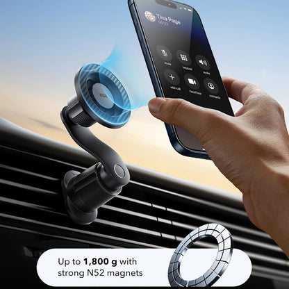 Magneettinen ESR OmniLock Vent -autoteline, Universaali, Musta