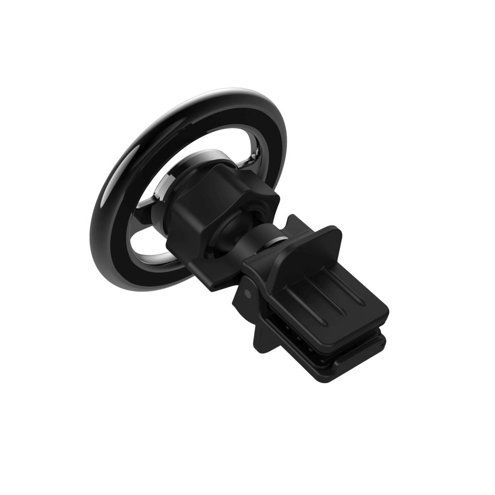 Magnetic Fixed Vent Car Holder, Universal, Black