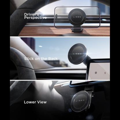 Magneettinen Autoteline Lisen, Universaali, Musta YL0223050002