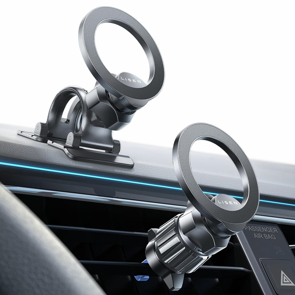 Lisen Magnetic Car Holder, Universal, Black YL0223110033